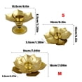 thumbnail image 5 of Unique Pauline Lamp Shape Decorative Candlestick Elegant Metal Candle Holder, 5 of 10
