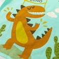 thumbnail image 6 of Hiijoy Little Boys T Shirt Cartoon Dinosaur Print Short Sleeve T-Shirt Summer Casual Tshirt, 6 of 8