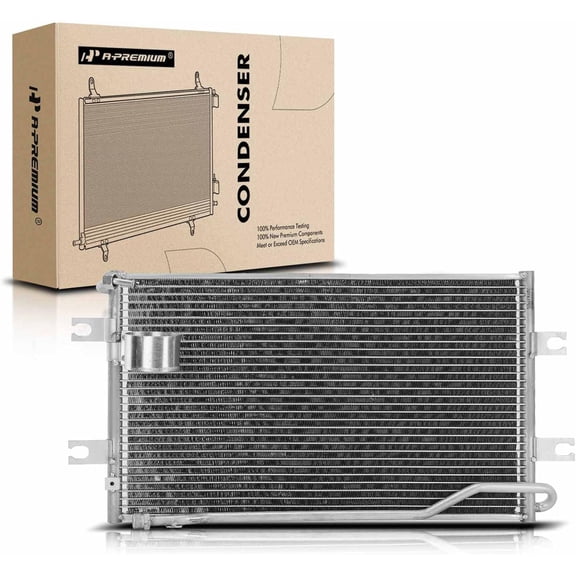 A-Premium Air Conditioning A/C Condenser Compatible with Mazda 323 1990-1994, Miata 1990-1997, Protege 1990-1994
