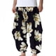 thumbnail image 4 of Pantalones bombachos de cintura media con estampado retro para hombre, informales, a la moda, de algodón, 4 of 9