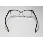 New Emilio Pucci 2697 Womens/ladies Cat Eye Full-rim Black / Tortoise Frame Demo Lenses 51-15-135 Spring Hinges Eyeglasses/eyewear