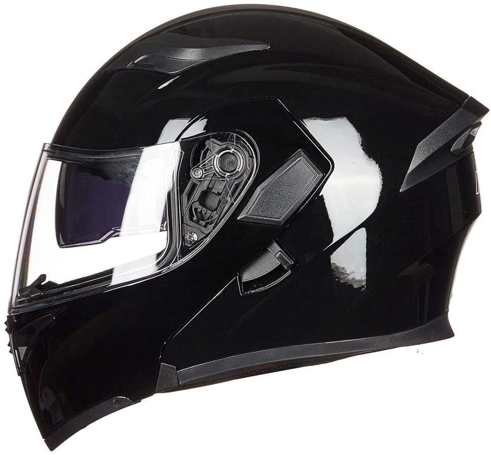 ILM Motorcycle Dual Visor Flip up 