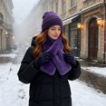 thumbnail image 5 of Eonox Women Faux Fur Scarf, Short Faux Fur Collar Scarves, Soft & Not Bulky, Perfect for Wearing at Home or Going Out, Best Gift for Mom Grandma, 5 of 8