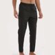 thumbnail image 4 of Pantalones deportivos casuales de color liso de moda para hombre, largos y con puños con cremallera., 4 of 4