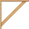 thumbnail image 3 of Ekena Millwork 3 1/2"W x 34"D x 34"H Traditional Block Smooth Bracket w/ Offset Brace, Western Red Cedar, 3 of 25
