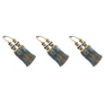 thumbnail image 4 of Decodeary 2pack/lot High Curtain Tassel Easy To Excellent Decor For Wide Application Suitable Polyester High light blue 3Set, 4 of 6