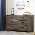 thumbnail image 1 of South Shore Ulysses 6-Drawer Dresser for Child, in Fall Oak, 1 of 12