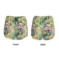 thumbnail image 5 of Fotbe Watercolor Blooming Cactus Womens High Waist Running Shorts Athletic Workout Quick Dry Shorts for Women with Pockets Gym Yoga Summer Shorts-Small, 5 of 9