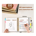 thumbnail image 5 of "Cuaderno Profesional Libreta Universitaria 300 Hojas 5 Belug Color negro ", 5 of 5