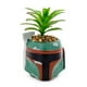 thumbnail image 2 of Casco de cerámica con diseño de Boba Fett de Star Wars con suculentas, 2 of 7