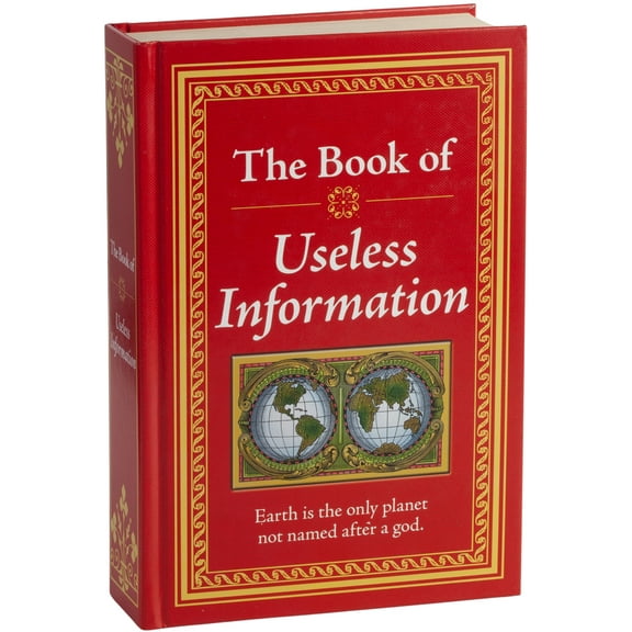 Pre-Owned The Book of Useless Information: Big Book of Fascinating Facts & Stories Hardcover Gift for Trivia Buffs, Curious Minds, Adults, Dad & Knowledge Seeke (Hardcover) 1450807461 9781450807463