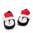 thumbnail image 5 of Otqutp Toddler Baby Girls Boys Christmas Plush Animal Shoes Prewalker Sneakers Warm Shoes Soft Bottom Warm Socks Children Crib Shoes(Black,0-6 Months), 5 of 5