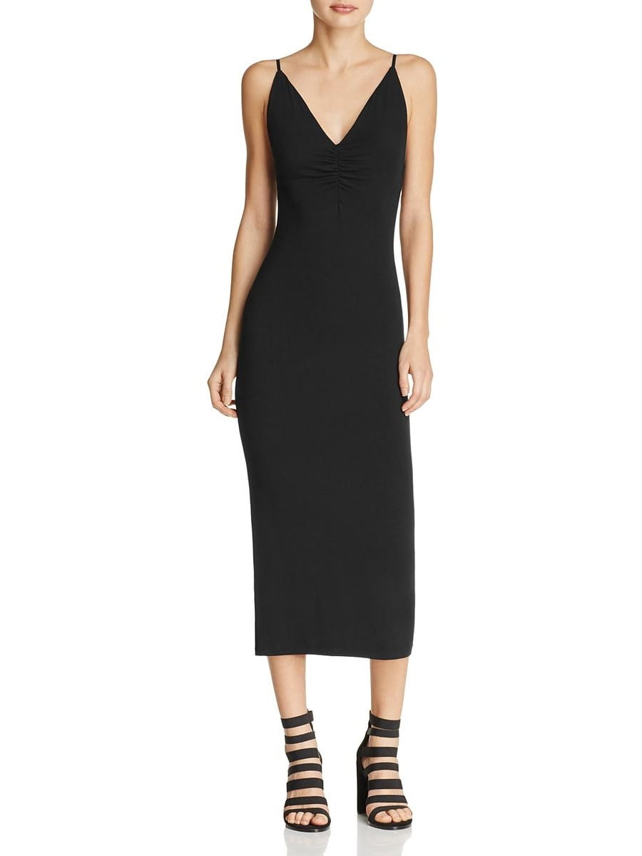 T by Alexander Wang Womens Shirred V-Neck Tank Dress Panama | Ubuy