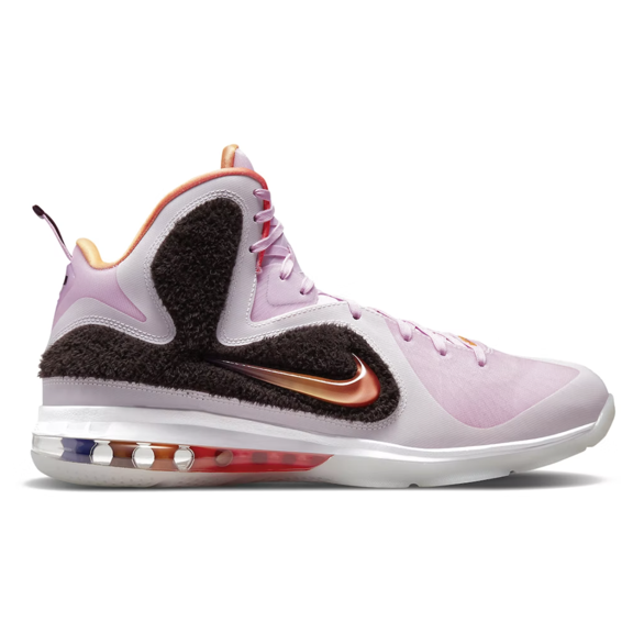 Nike LeBron 9 IX "King of LA" Men's Shoes Regal Pink-Brown dj3908-600