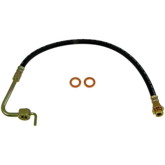 Dorman H36786 Front Driver Side Brake Hydraulic Hose for Specific Ford Models Fits select: 1973-1975 FORD F250, 1973-1975 FORD F350