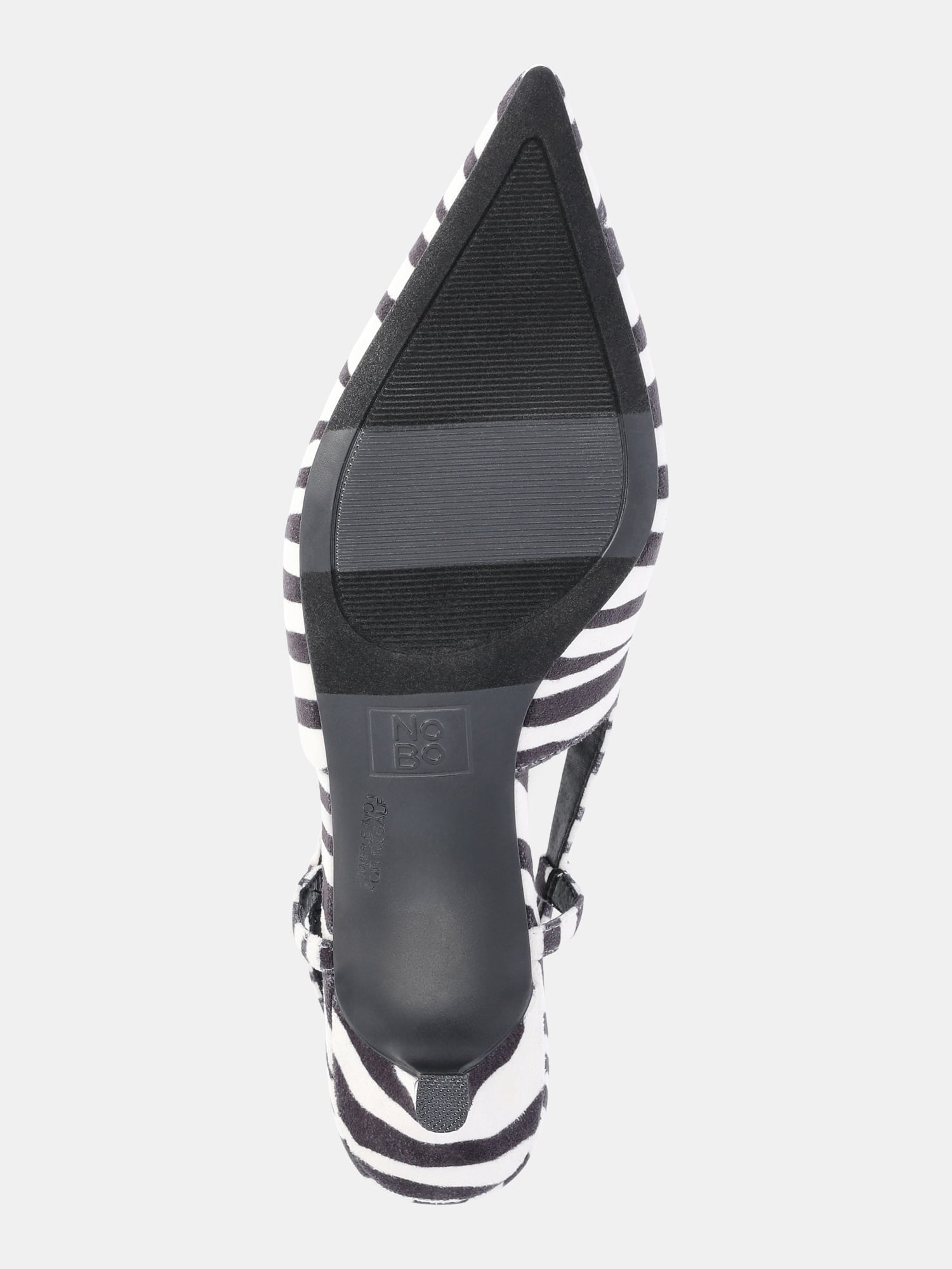 No Boundaries Faux Leather Slingback Kitten Heels, Women's
