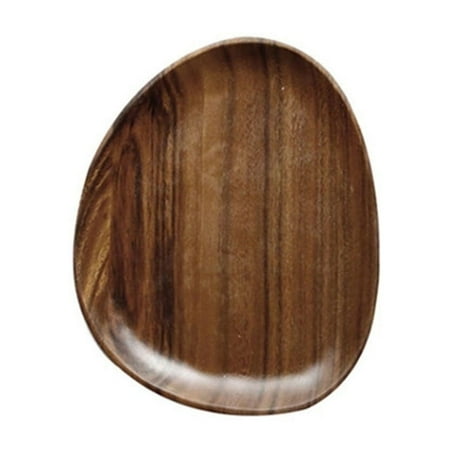 

Hyrbek Baking Trays and Trays Exquisite Walnut Fruit Tray Snack Tray Natural Irregular Household Tea Tray Elegant Wooden Tray Design Perfect for Presenting Fruits Snacks and Refreshments