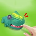 thumbnail image 2 of 1 pieza de juguete de dinosaurio para morder el dedo, juguete interactivo para padres e hijos, juego de broma para fiestas, juguete, 2 of 7