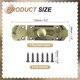 thumbnail image 2 of Pestillo de barril Uxcell, pestillo deslizante vintage con tornillos de montaje para puerta de madera, cerca de granero, ventana, verde bronce de 5 pulgadas, 2 of 7