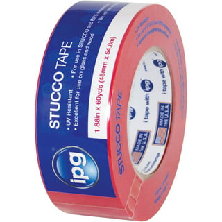 PE 555 UV-Resistant, Waterproof Stucco Masking Tape - Shurtape