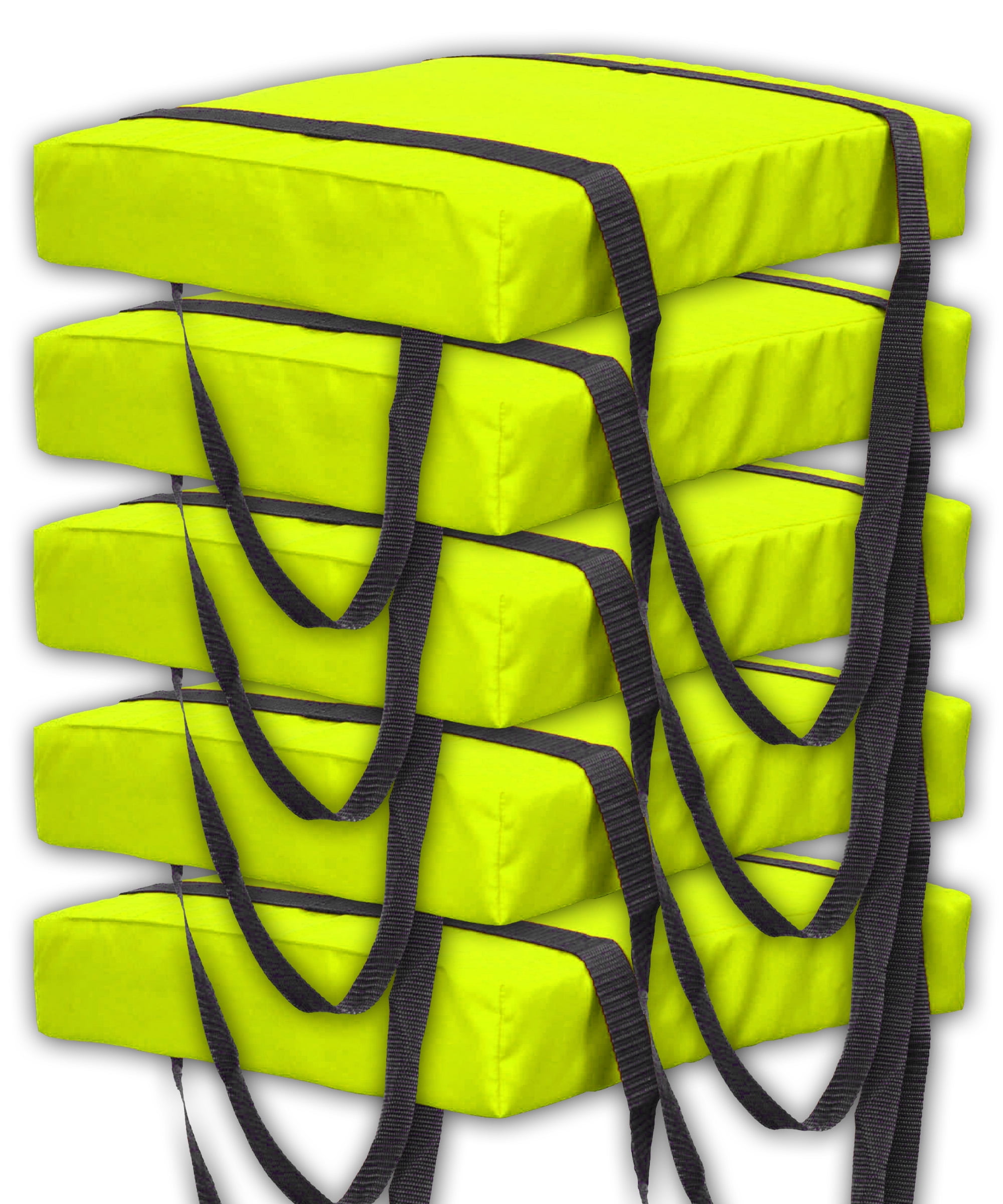 Bradley Bradley Type IV Boat Cushion USCG Approved Throwable Flotation Device Neon Yellow 5