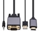 thumbnail image 5 of Cable convertidor compatible con HDMI a VGA HD 1080P para proyector de computadora portátil, 5 of 8