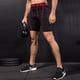 thumbnail image 3 of Pantalones cortos deportivos ajustados para hombre, para entrenamiento, fitness, running, transpirables, de secado rápido, elásticos, 1054, 3 of 6