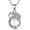 04-April, variant on Dragon Garnet Birthstone Necklace 925 Sterling Silver Dragon Pendant Necklace with January Birthstone Dragons Jewelry Gifts for Women