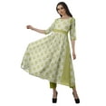 thumbnail image 2 of Moomaya Women's Printed Anarkali Kurti Pant Set “ Ethnic Clothing Sets For Women, 2 of 8