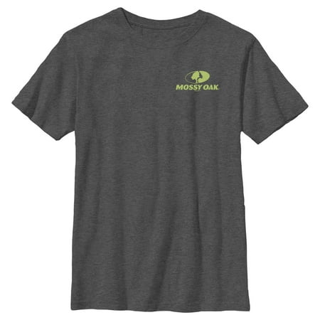 Boy s Mossy Oak Small Green Classic Logo Graphic Tee