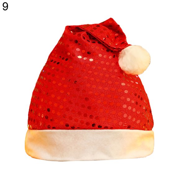 Christmas Hat High Elastic Wear Resistant Fabric Adorable Cartoon Xmas Themed Cap for Children