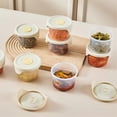 thumbnail image 3 of Silicone Sealed Fresh-Keeping Box with Lid, Leftovers Storage Box, Refrigerator Vegetable and Fruit Storage Tank, 3 of 4