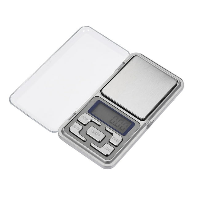 Báscula Digital de Bolsillo Mini de Bargains Únicos para Oro 300g-0.01g Pesaje de Precisión Pantalla LCD Portátil