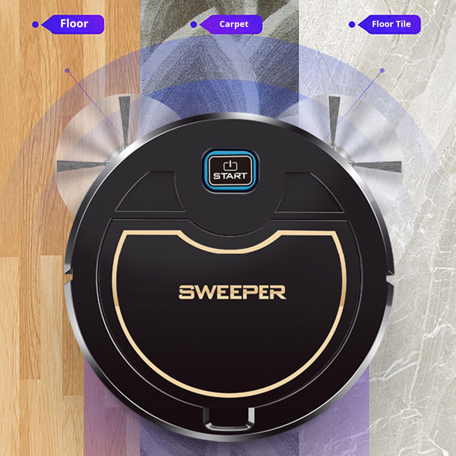 Matoen Robot Vacuum and Mop Combo, LiDAR Navigation, Robotic Vacuum Cleaner, Smart Mapping for Pet Hair, Hard Floor, Carpet