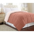 thumbnail image 3 of Modern Threads Reversible Rosewood & Rose All-Season Down Alternative Adult Bed Comforter, Twin, 3 of 9
