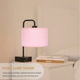 thumbnail image 2 of Lámpara de escritorio pequeña con pantalla, aplique de pared o lámpara de techo con base E27 para el hogar, 2 of 7