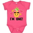 thumbnail image 3 of Inktastic First Birthday Hawaiian Pineapple Girls Baby Bodysuit, 3 of 5