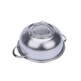 thumbnail image 6 of Stainless Steel Colander, Metal Colander Food Strainer with Handles, for Draining Washing Rinsing Steaming, Dishwasher Safe, Solid Construction & 3 Stable Feet, 8.86x3.35 inch, 6 of 8