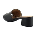 thumbnail image 3 of Aerosoles Como Women's Heels Black Lizard Embossed Faux Leather Size 8 M, 3 of 8