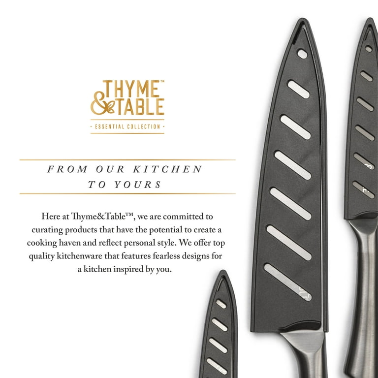 Thyme & Table Non-Stick Coated High Carbon Stainless Steel Carbon