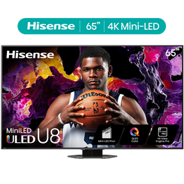 Hisense 85-Inch Class U8 Series Mini-LED Pro+ ULED 4K UHD