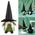 thumbnail image 2 of White Figuras de Tomtes suecos de gnomos de Halloween, muñeco sin rostro para bandeja escalonada de cocina, 2 of 5