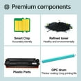 thumbnail image 3 of greencycle Compatible Toner Cartridge Replacement for Canon 054 CRG054 CRG054BK to use in Color imageCLASS MF642Cdw MF644Cdw MF641Cdw MF644Cdw LBP622Cdw Printer - 1 Pack CRG054BK, Black, 3 of 8