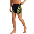 thumbnail image 4 of INSPIRE CHIC Men's Printed Stretch Waist Summer Surfing Swimming Shorts 34 Yellow, 4 of 4