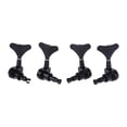 thumbnail image 2 of Apooke New Guitar Sealed Tuners Tuning Pegs Machine Heads 2R2L For 4 String Bass Black, 2 of 7
