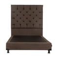 thumbnail image 2 of Box Base Cama Queen Size + Cabecera Capri Chocolate Dicasa  Bless, 2 of 8