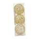 thumbnail image 1 of Adornos de bolas navideñas colgantes diseño hueco decoración navideña moderna juego de adornos para árboles de Navidad para aniversario exterior 8 centímetros, 1 of 8