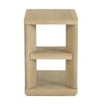 thumbnail image 5 of Clove Tan Chairside Table: Stylish Solid Wood End Table for Living Room, Bedroom, or Office, 5 of 6