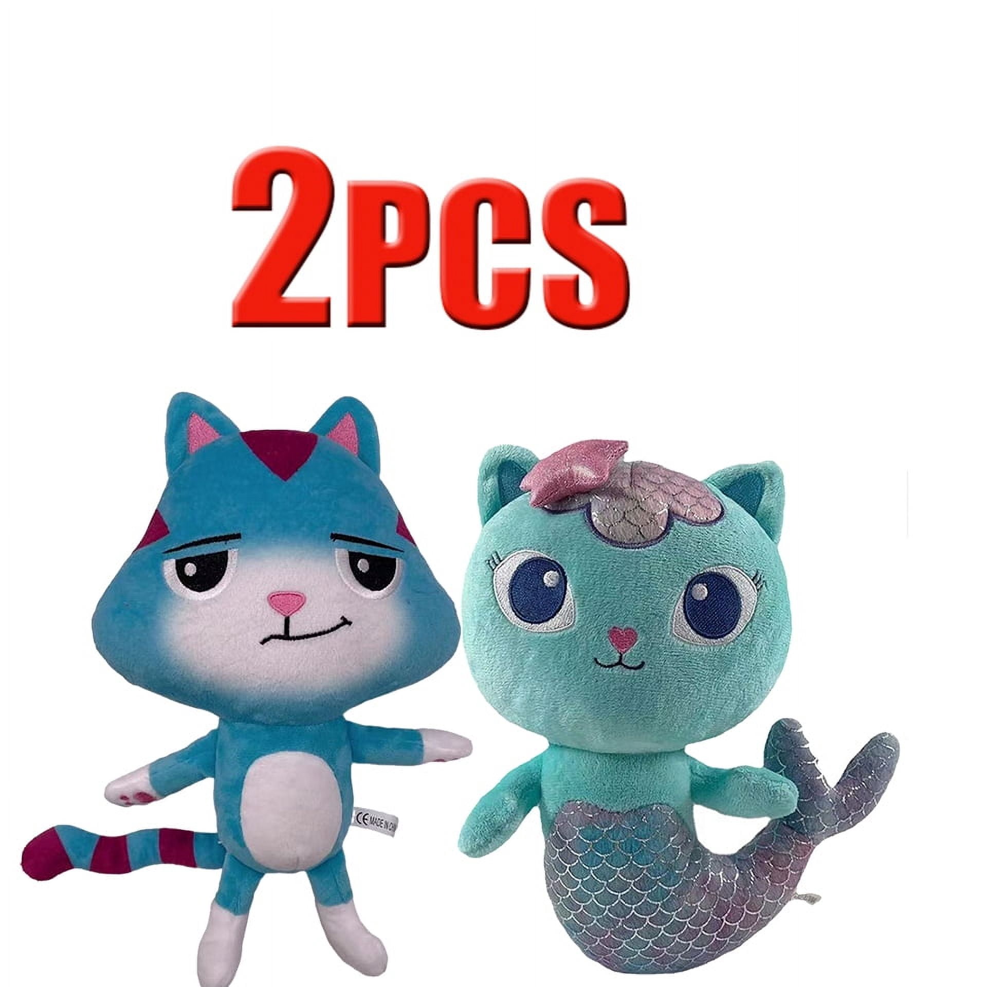 Peluche Gabby Sirène – 25 Cm – Gabby Et La Maison Magique – Chat – Cadeau Enfant Fan