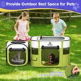 thumbnail image 4 of Corral para mascotas Pawaboo 2 en 1 plegable y portátil, 4 of 8